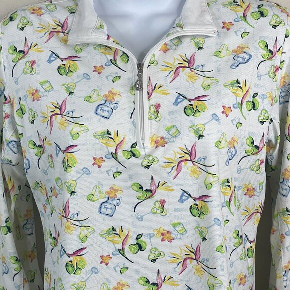 San Soleil Golf Quarter Zip Shirt Small - Picture 2 of 8